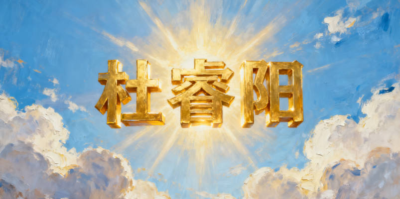 大氣有格局的杜姓男寶寶名字