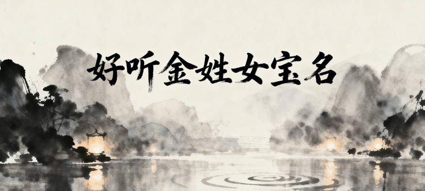 好聽的金姓女寶寶名字大全