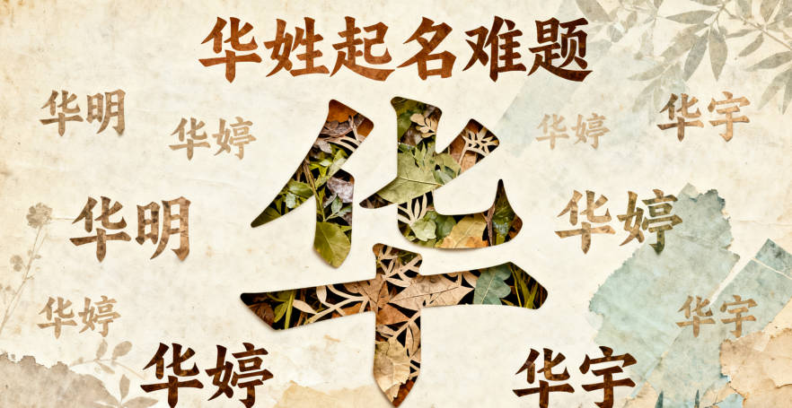 華姓簡單順口的男孩名字