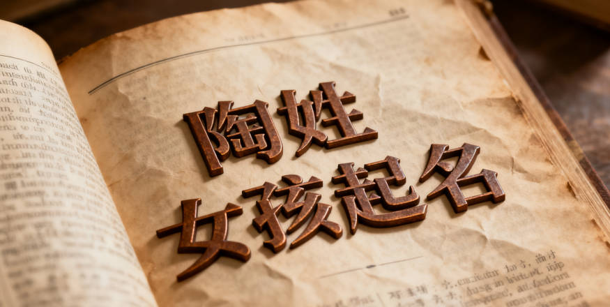 陶姓女孩起名大全