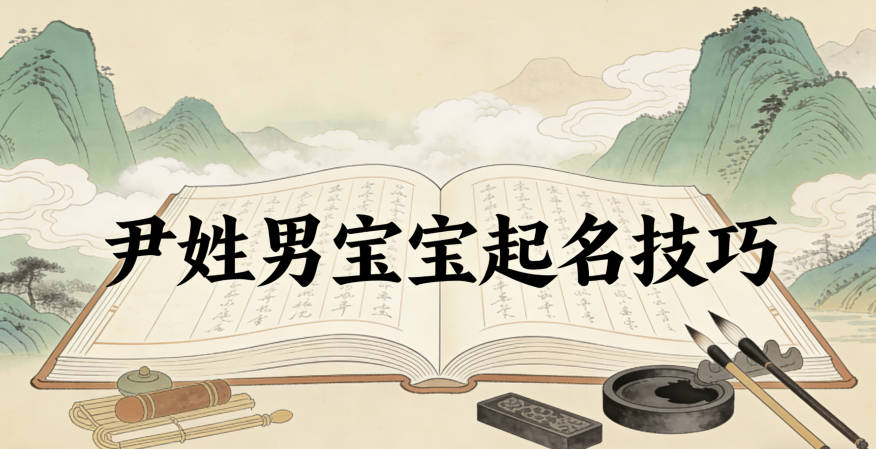 尹姓男寶寶起名好聽且順口