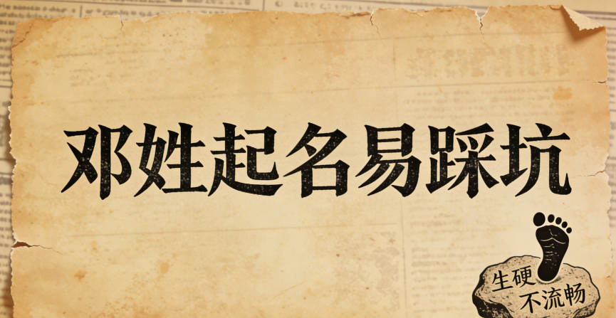 鄧姓女寶寶起名獨特寓意好