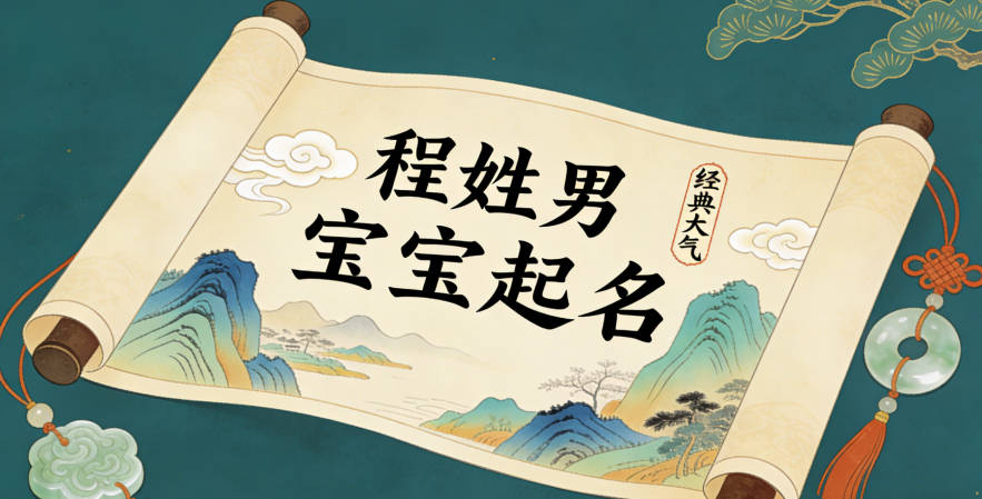 程姓男寶寶起名經典大氣